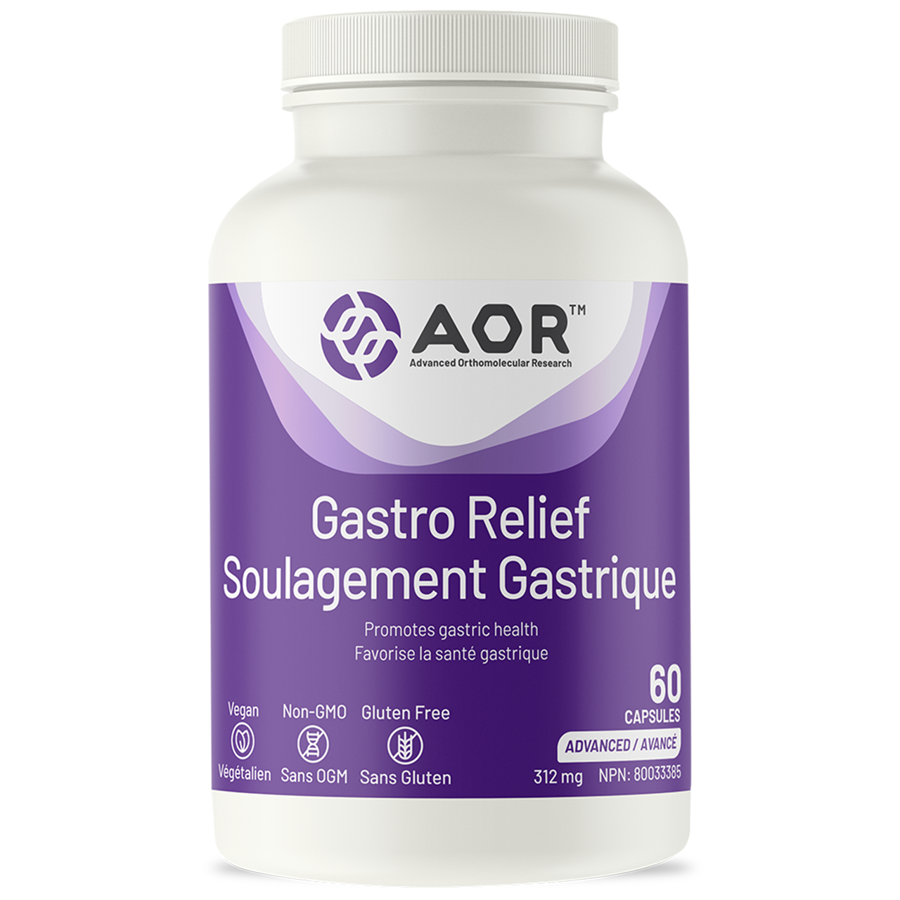 AOR - Gastro Relief | 60 Capsules