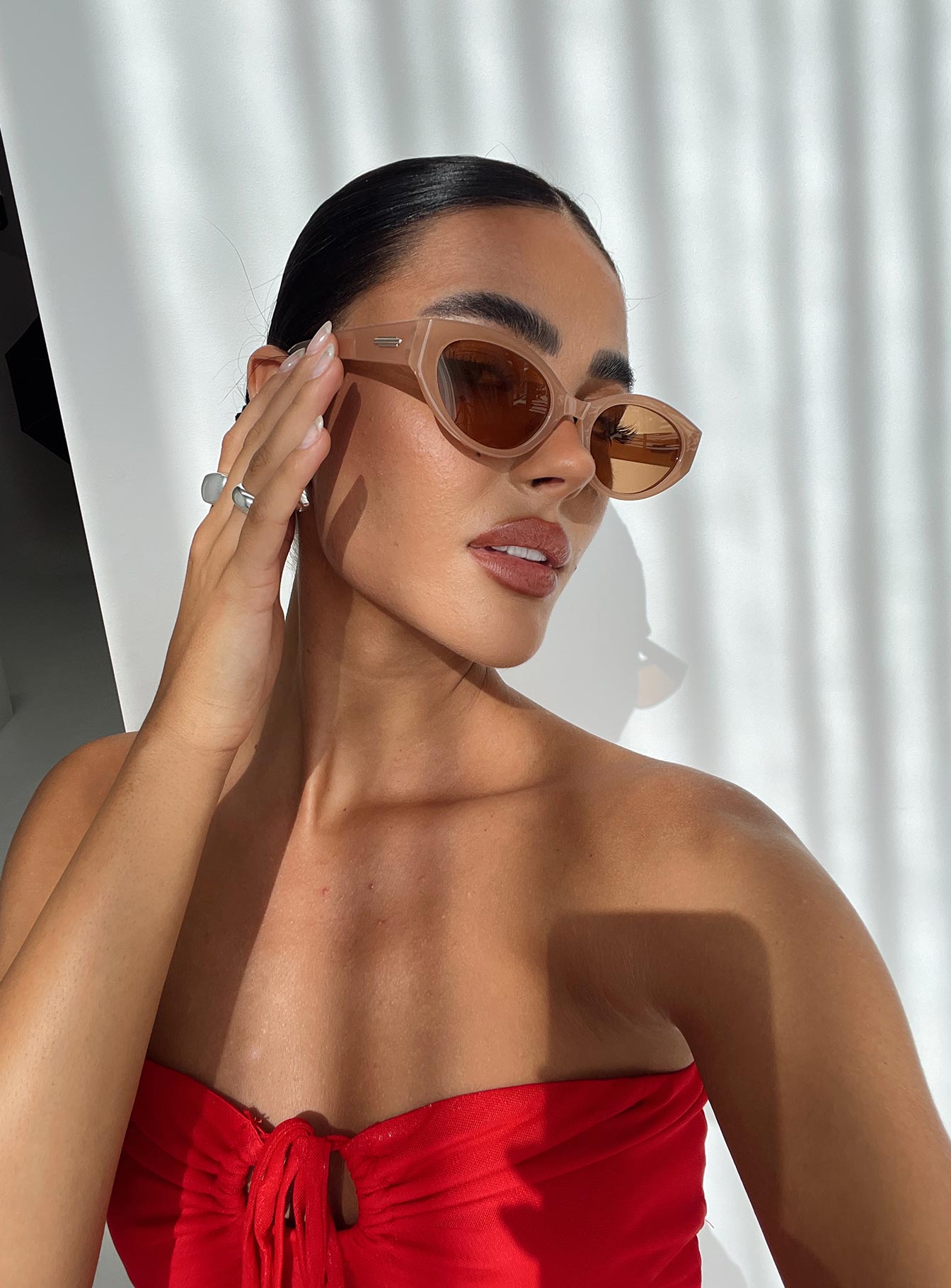 Fire For You Sunglasses Brown