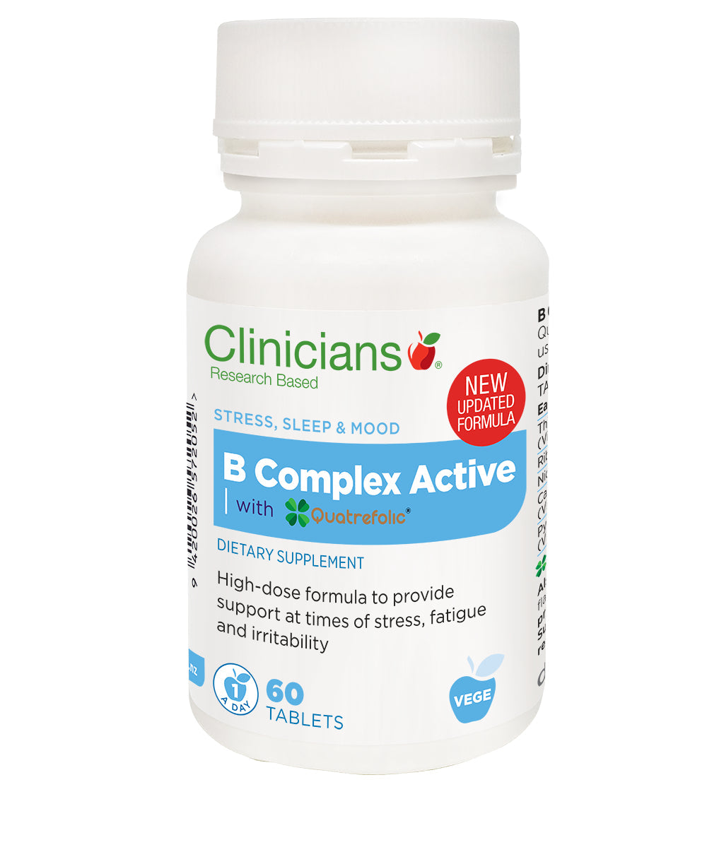 Clinicians B Complex Active Tablets 60s