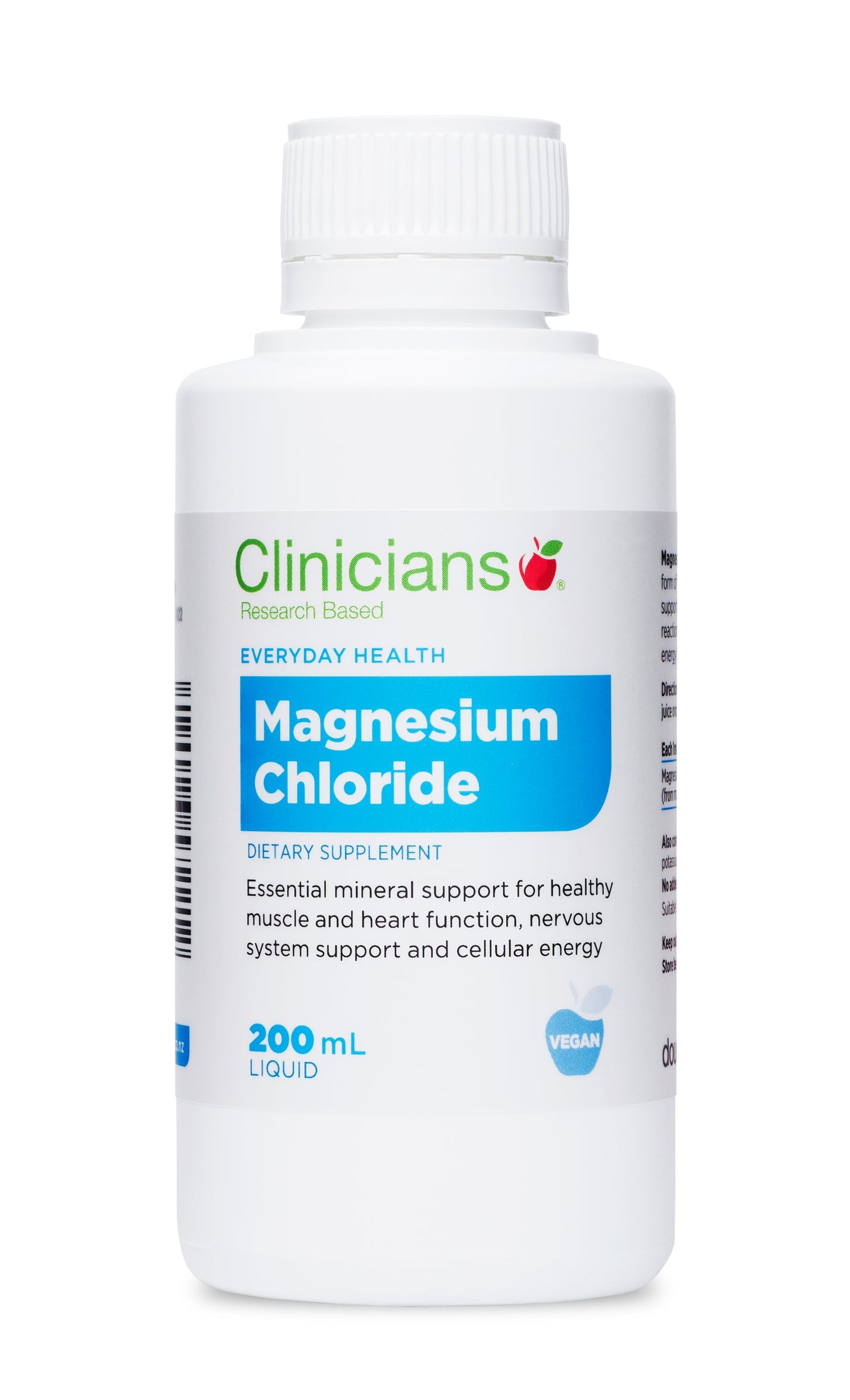 Clinicians Magnesium Chloride 45% Solution 200ml
