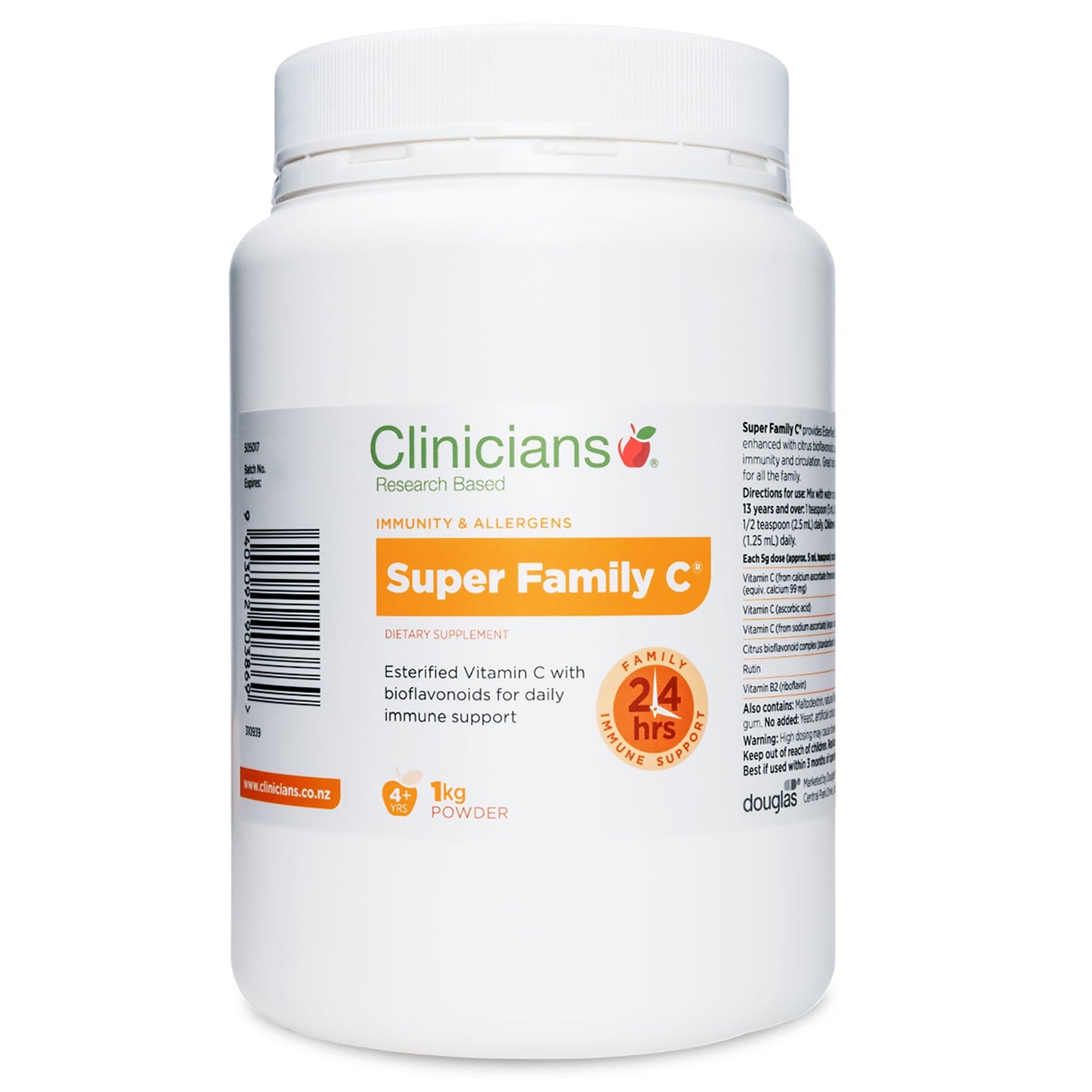 Clinicians Super Family C Pwd 1kg