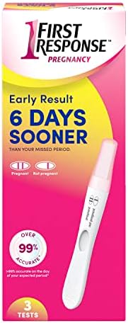 First Response Early Result Pregnancy Test, 3 Count (Packaging & Test Design May Vary)