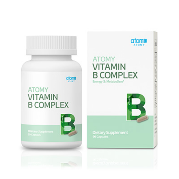 Atomy Vitamin B Complex Energy Metabolism Boost Gluten Free Non GMO 90 caps NEW