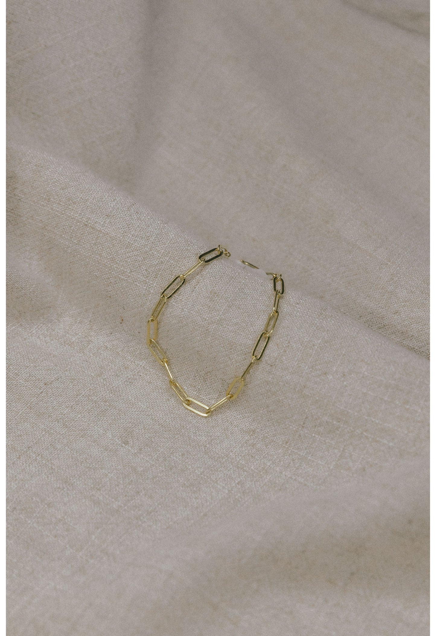 Paperclip Chain Bracelet