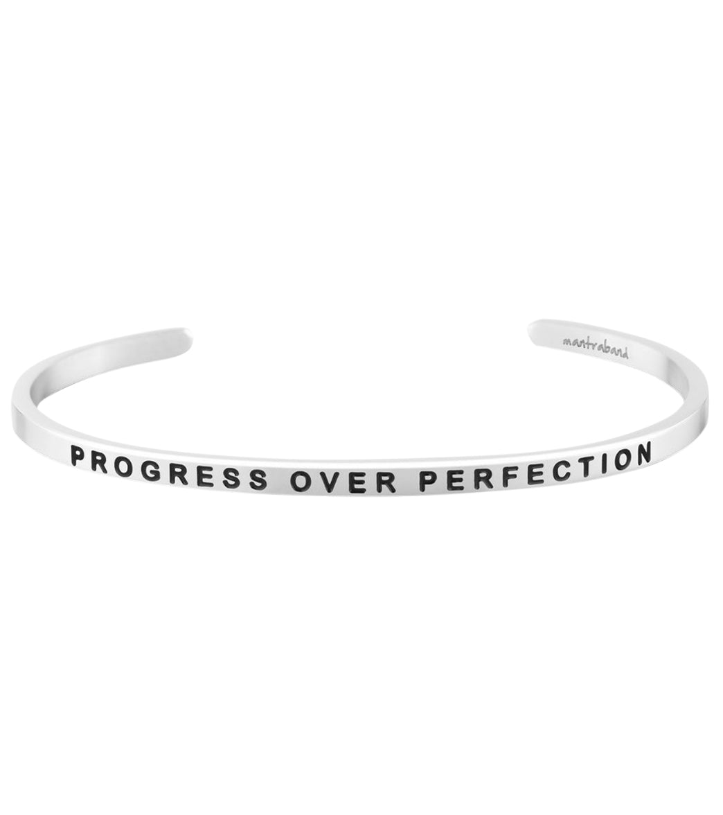 Mantraband Progress Over Perfection Bracelet