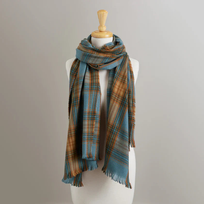 Maddison Plaid Scarf