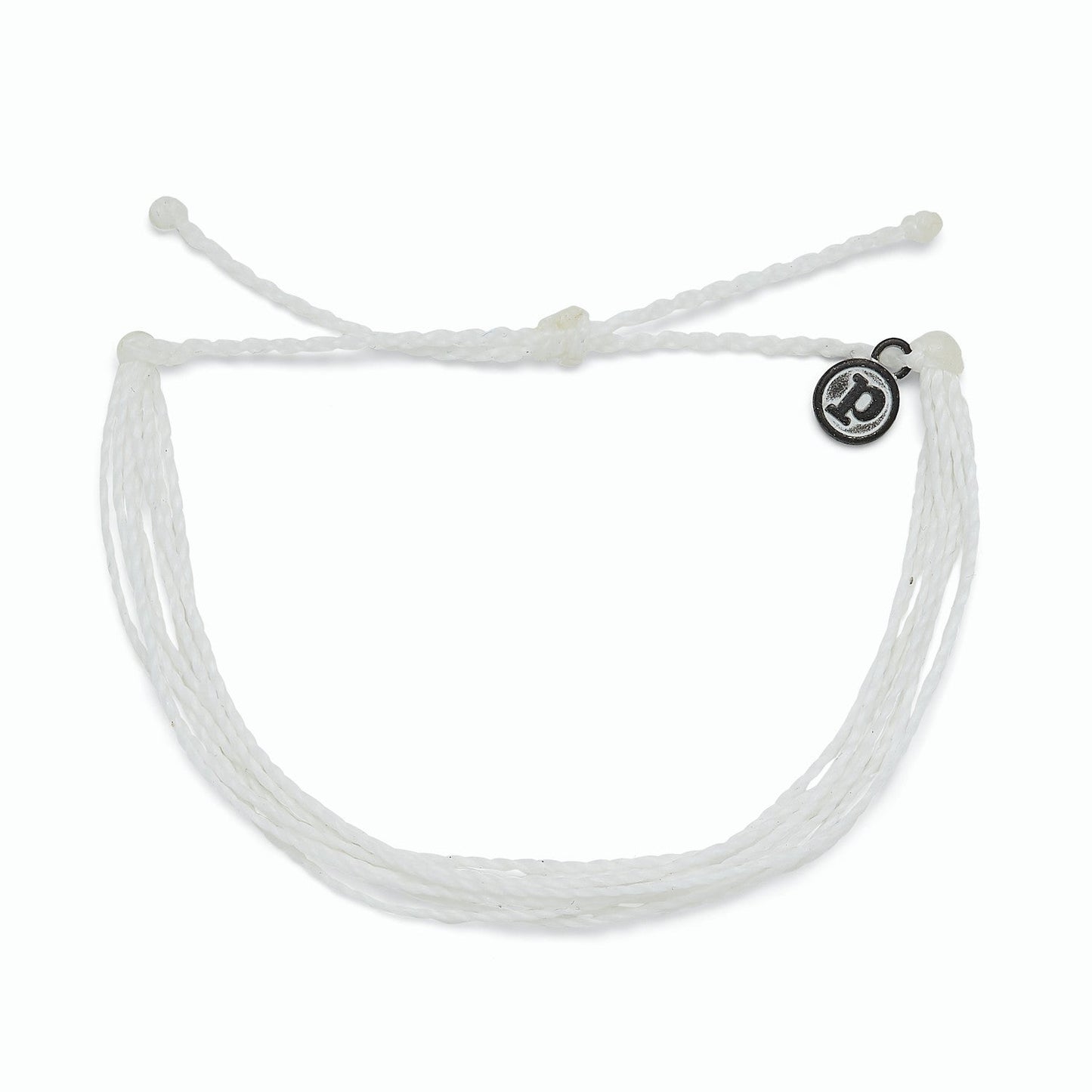 Bright Solid White Bracelet