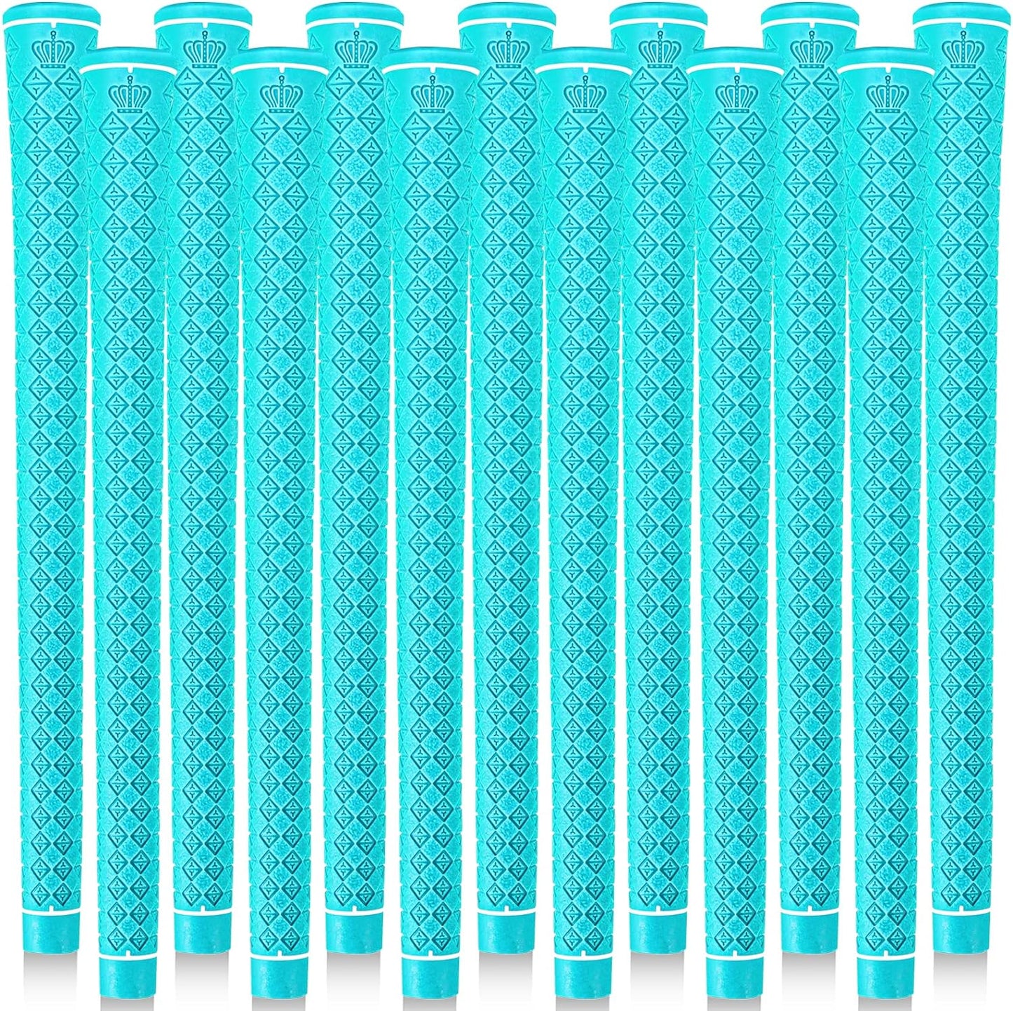 KINGRASPgolf Club Grips (13 Piece) Set Golf Club Grips | Multi-Compound Rubber Golf Grip Undersize/Standard/Midsize 10 Colors Optional.