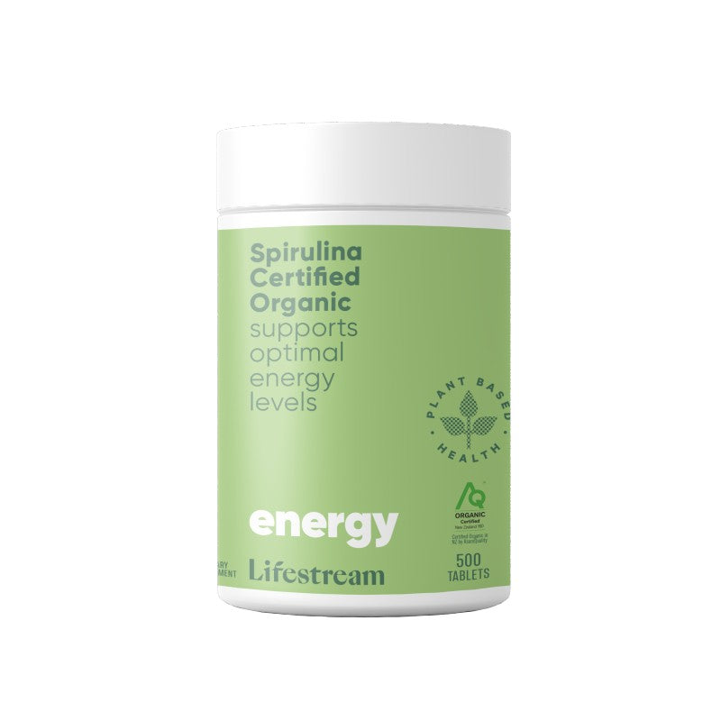 Lifestream Spirulina Certified Organic 500 Tabs
