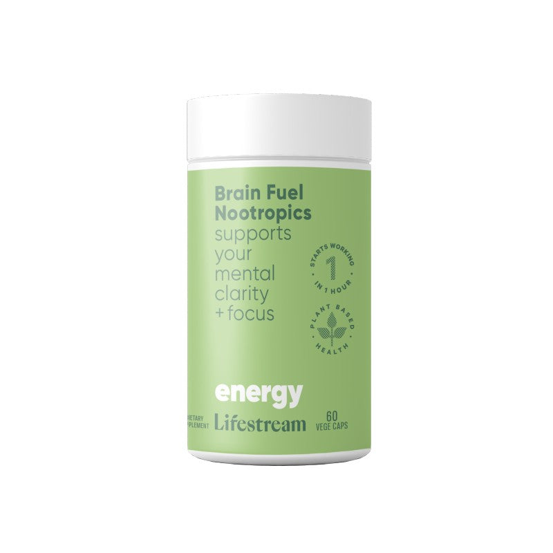 Lifestream Brain Fuel Nootropics 60 Vege Caps