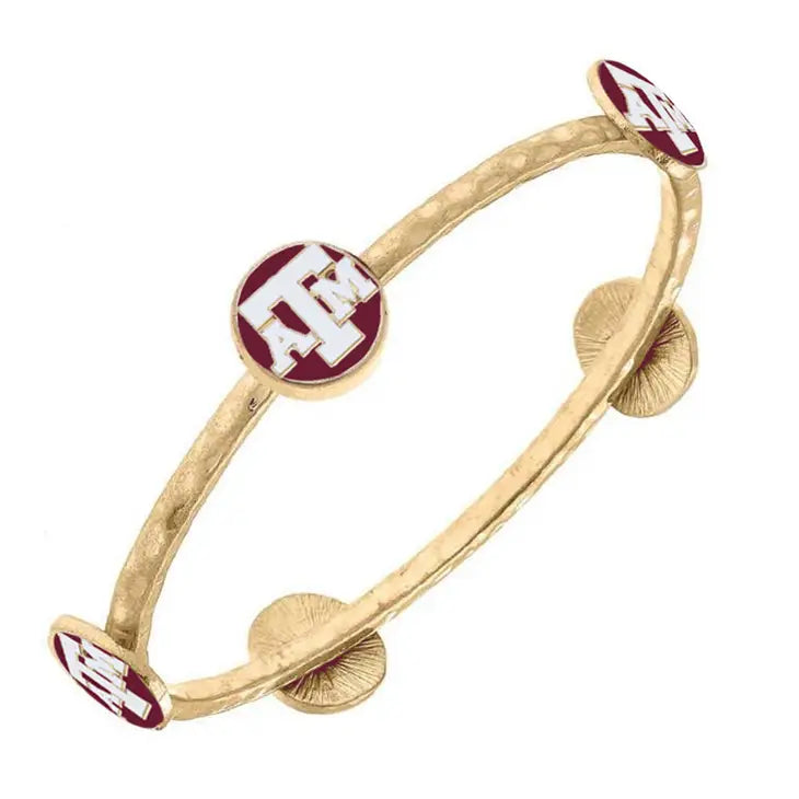 Aggies Enamel Bangle