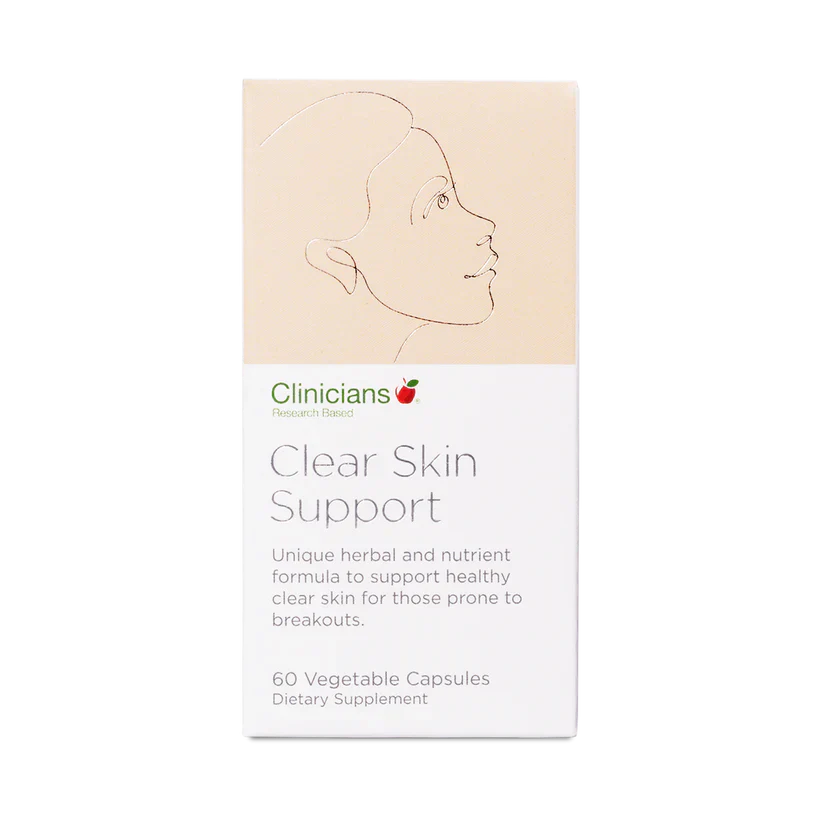 Clinicians Clear Skin Support 60 caps