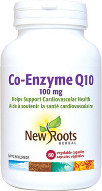 New Roots-Co-Enzyme Q10 100mg | 60 Vegetable Capsules*
