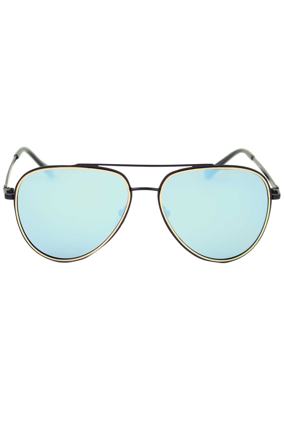 DIBI Black/Gold Hampton Sunglasses