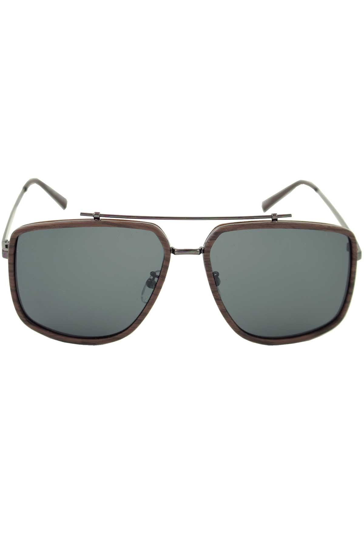 DIBI Brown Wood-Print Sydney Sunglasses