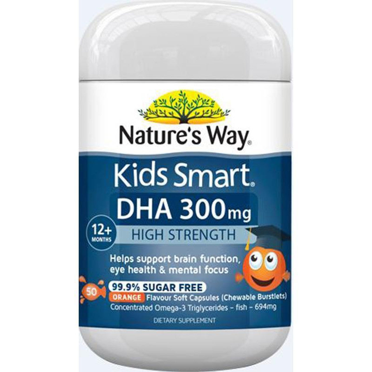 Nature's Way Vita Gummies High DHA Fish Oil 50s