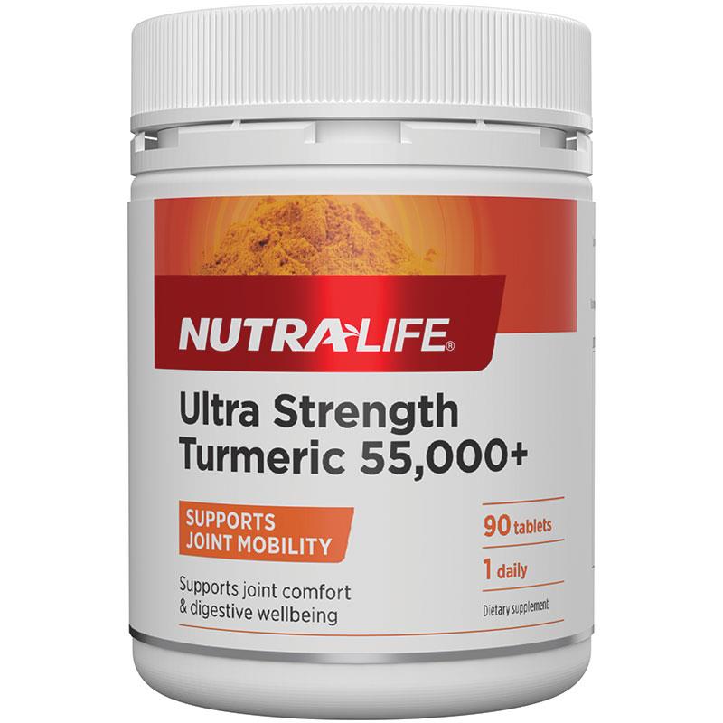 Nutra-Life Turmeric 55000 Ultra Strength 90 Tablets
