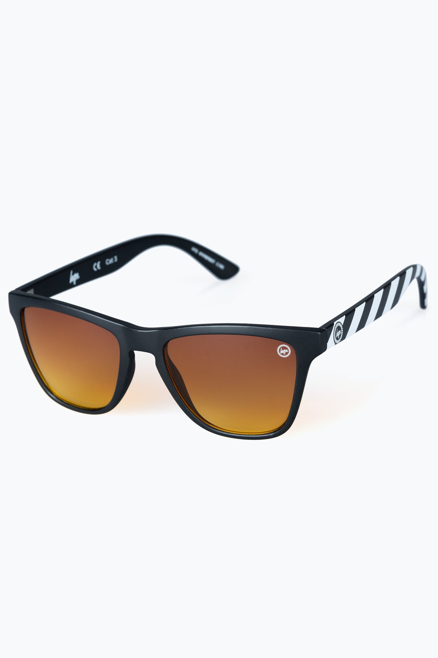HYPE BLACK STRIPES HYPEFEST SUNGLASSES
