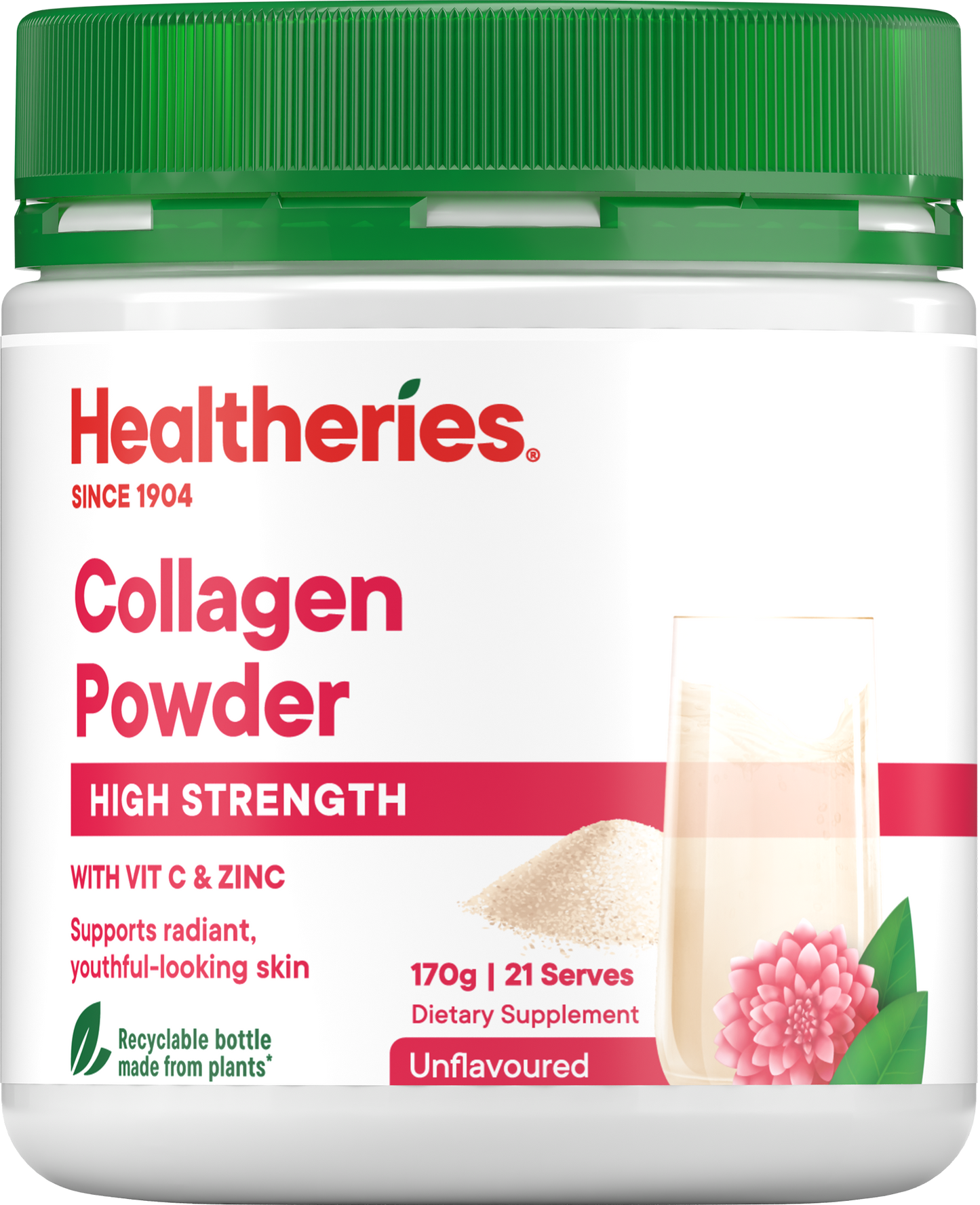 Healtheries High Strength Collagen Powder 170g
