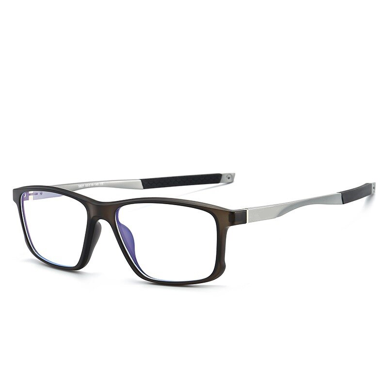 CCSpace Unisex Full Rim Square Tr 90 Titanium Sport Frame Sunglasses 47547 Sunglasses CCspace 06