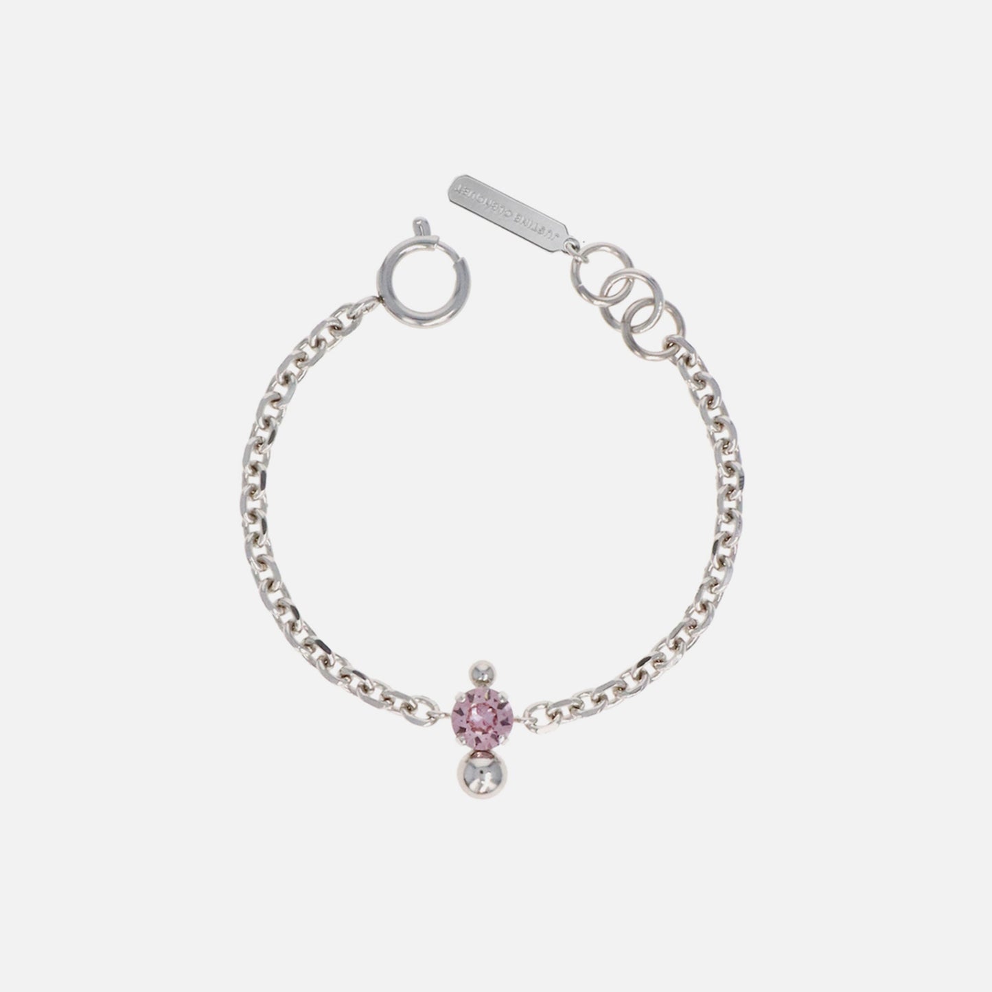 Justine Clenquet Nate Bracelet - Palladium
