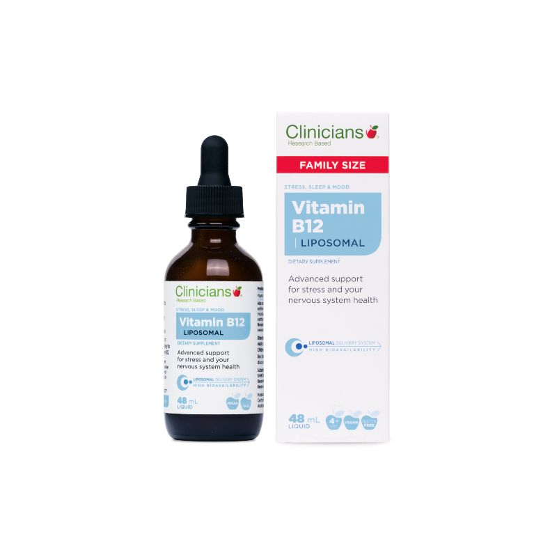 Clinicians Liposomal Vitamin B12 Liquid Drops 48ml