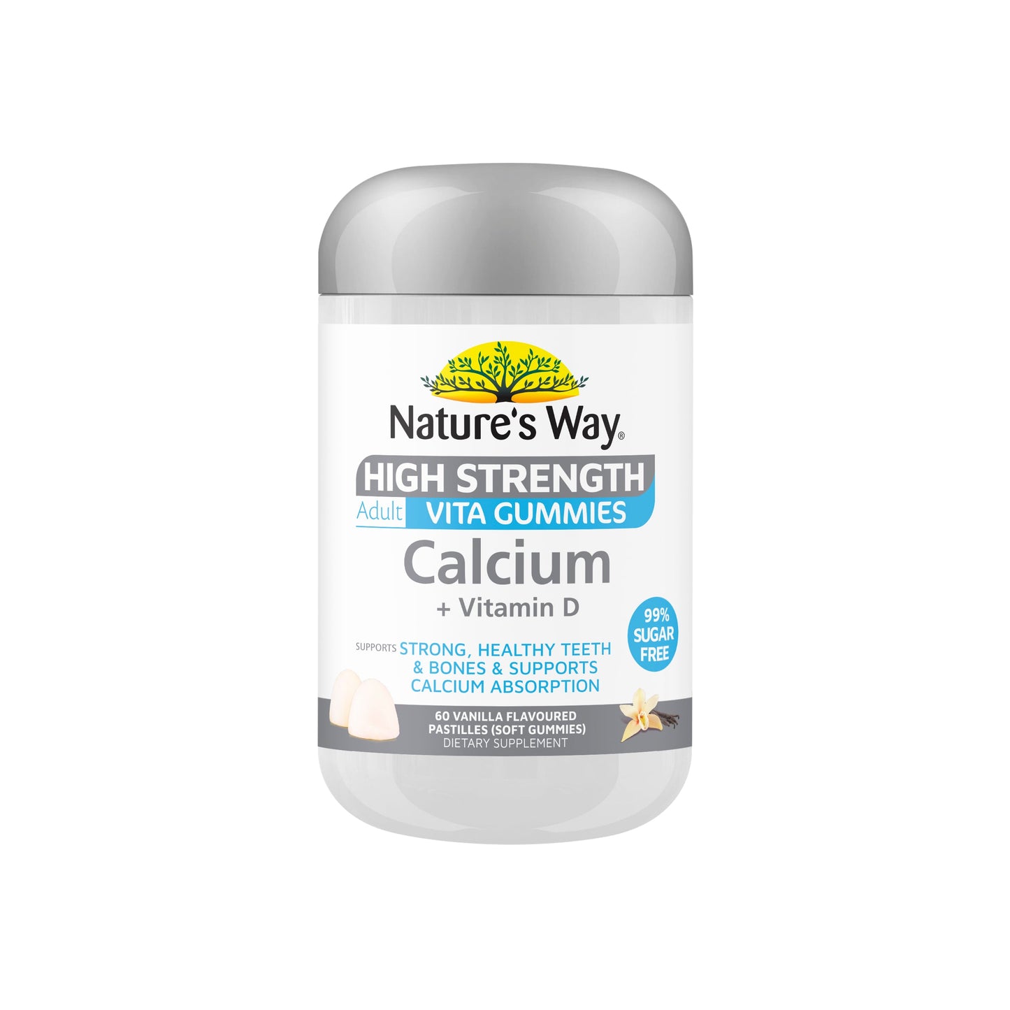Nature's Way High Strength Adult Vita Gummies Calcium 60s