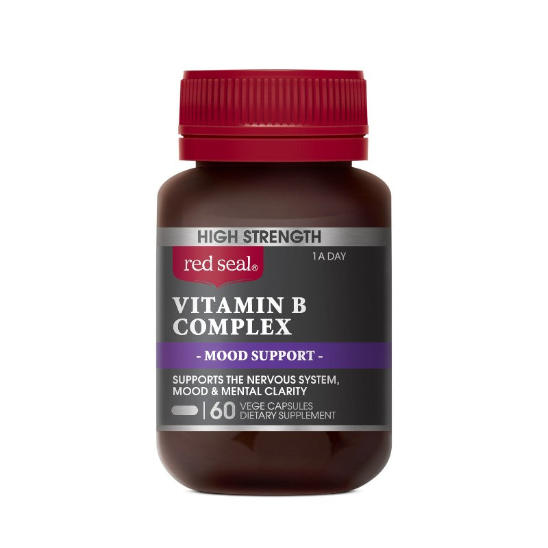 Red Seal High Strength B Complex 60 Capsules