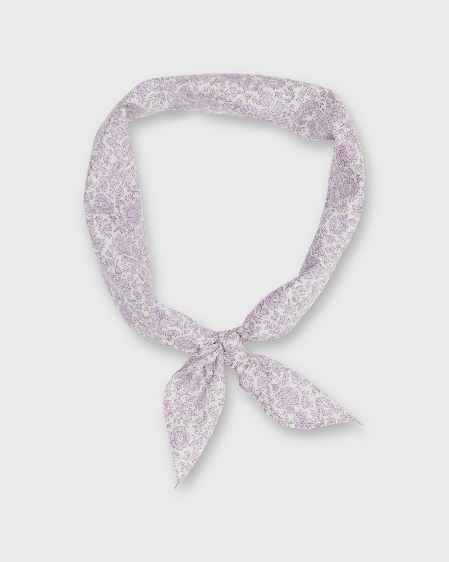 Anyway Scarf in Lilac D'Anjo Coast Liberty Fabric