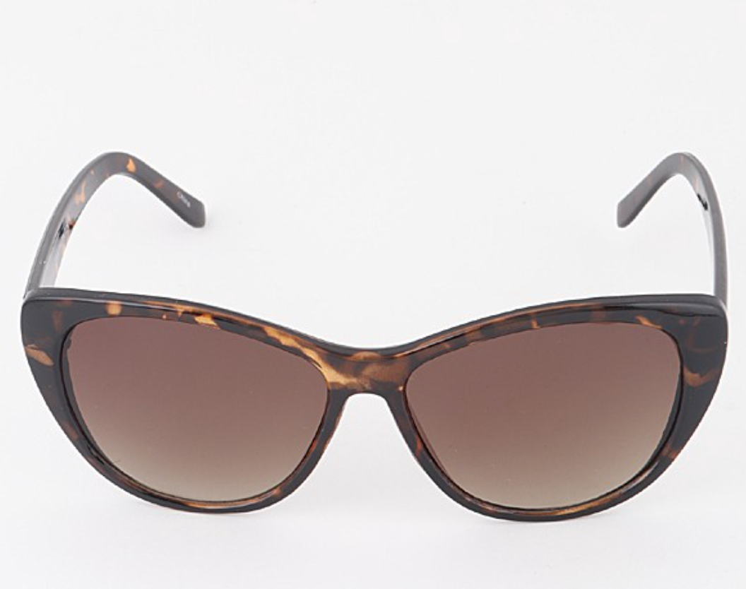 Tortoise Round Cateye Sunnies