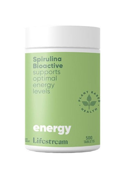 Lifestream Bio. Spirulina BioActive 500mg 500 tablets