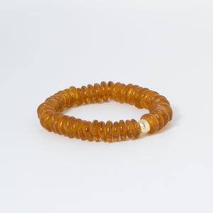 Coastal Grit Amber Seascape Bracelets