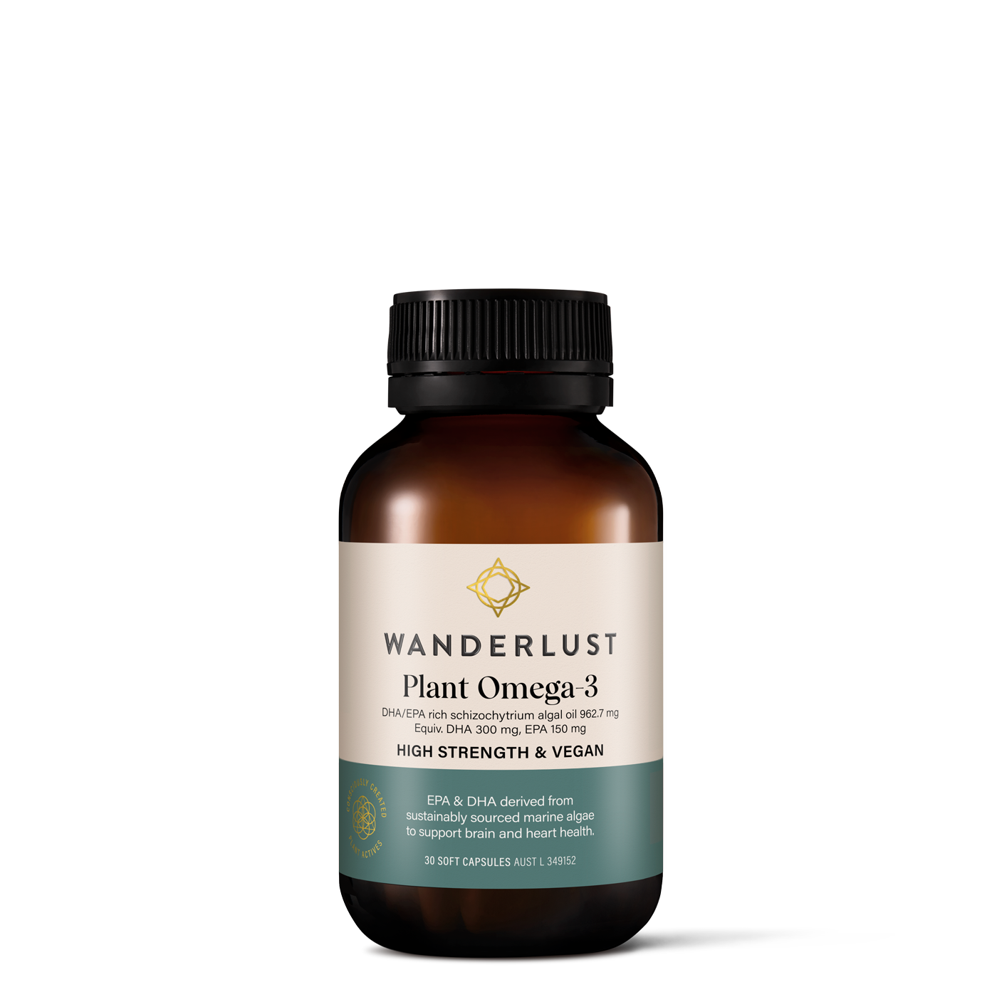Wanderlust Plant Omega-3 Capsules 30s