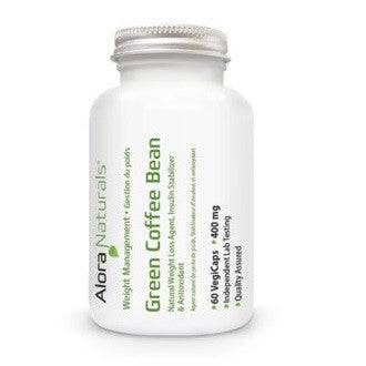 Alora Naturals Green Coffee Bean 400 mg 60 Vegetarian capsules