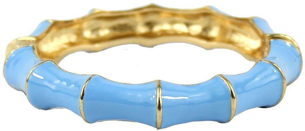 Bamboo Bangle in Summer Sky Blue by Pink Pineapple