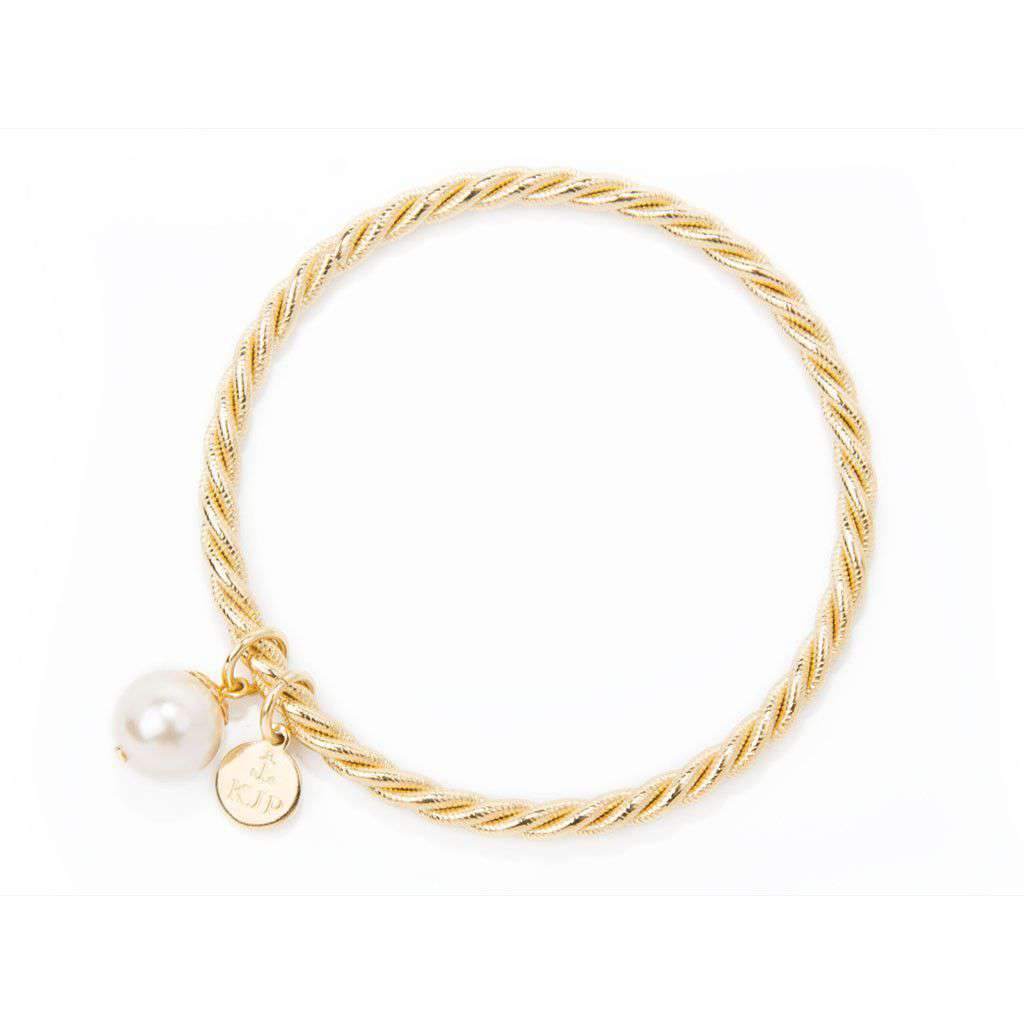 Golden Oyster Bracelet by Kiel James Patrick - Country Club Prep