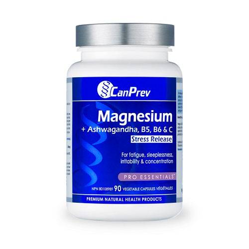 CanPrev Magnesium Stress Release 90 Veg Capsules