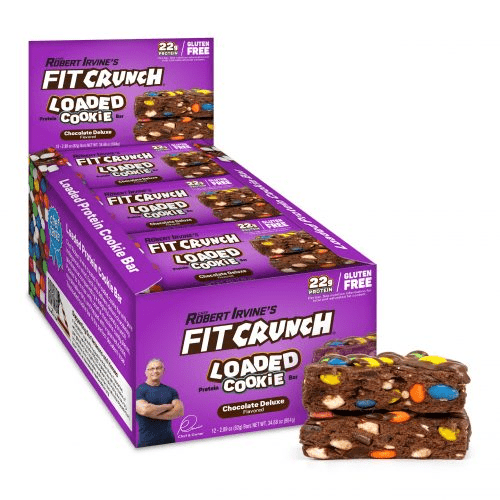 Fit Crunch Loaded Cookie Bar - Chef Robert Irvine - Tiger Fitness