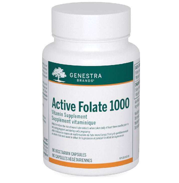 Genestra Active Folate 1000 90 Veg Capsules
