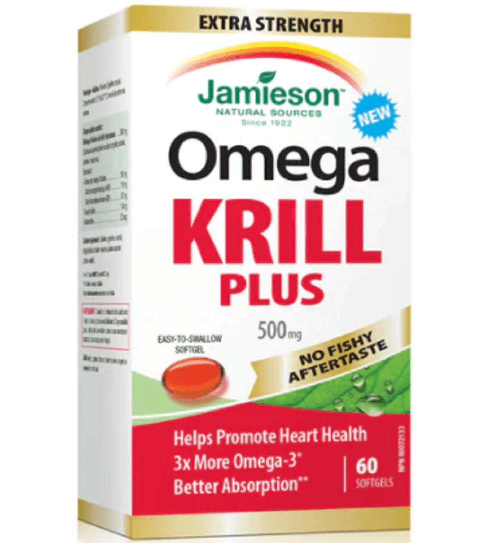 Jamieson Omega Krill Plus 60 Softgels