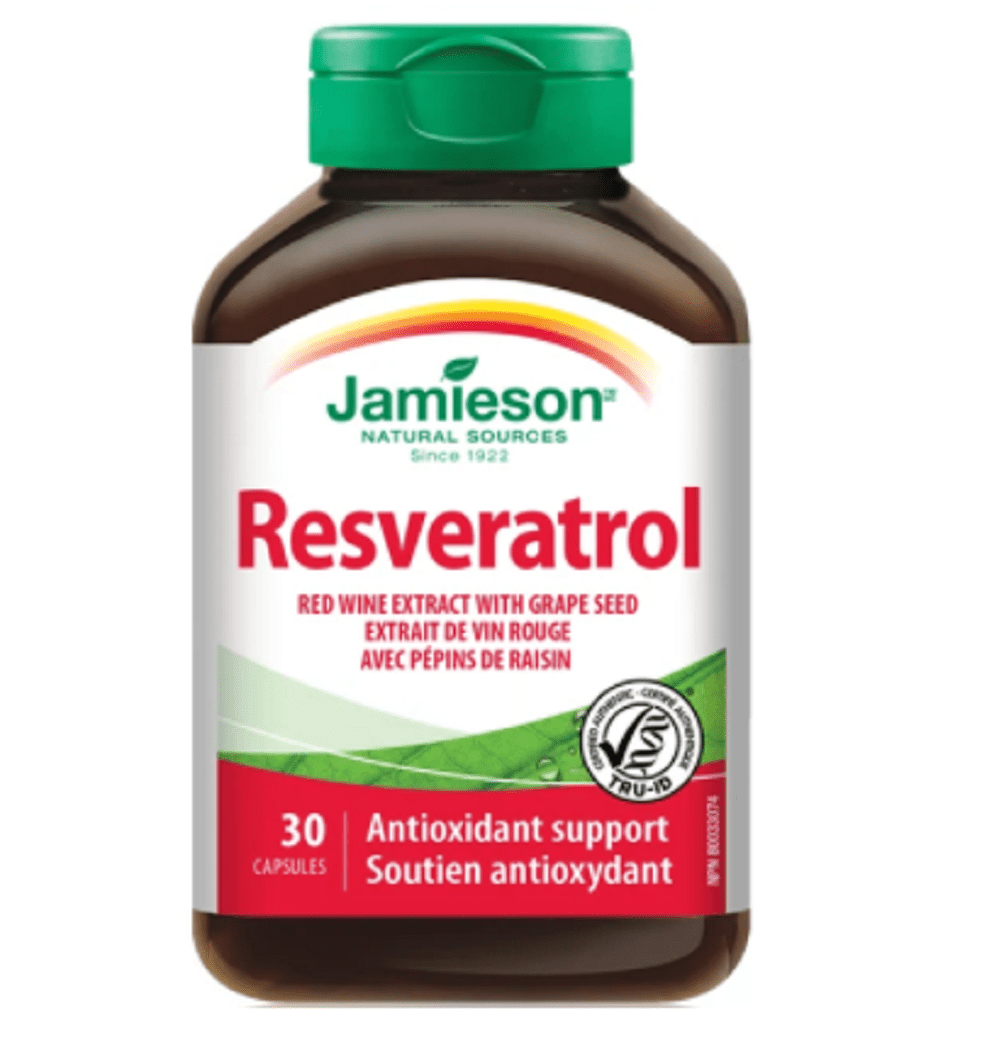 Jamieson Resveratrol 30 Capsules