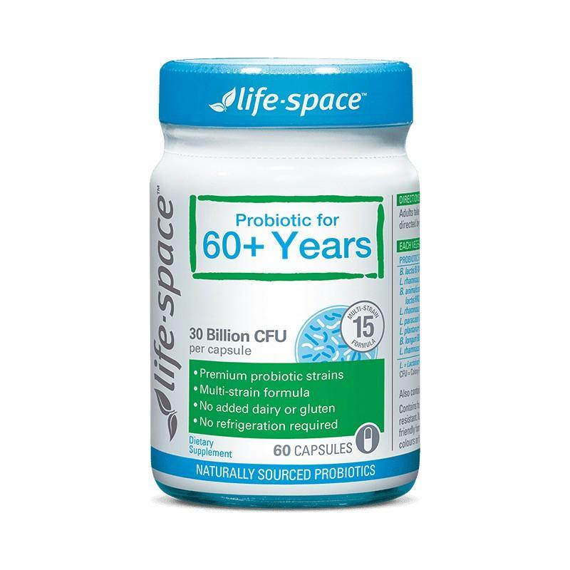 Life-space Probiotic 60+ Years 60 Capsules