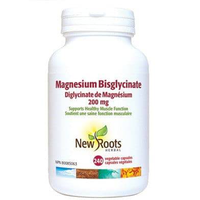 New Roots Herbal Magnesium Bisglycinate 200mg