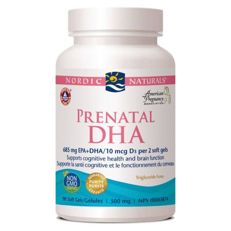 Nordic Naturals Prenatal DHA 500mg 90 soft gels Unflavoured
