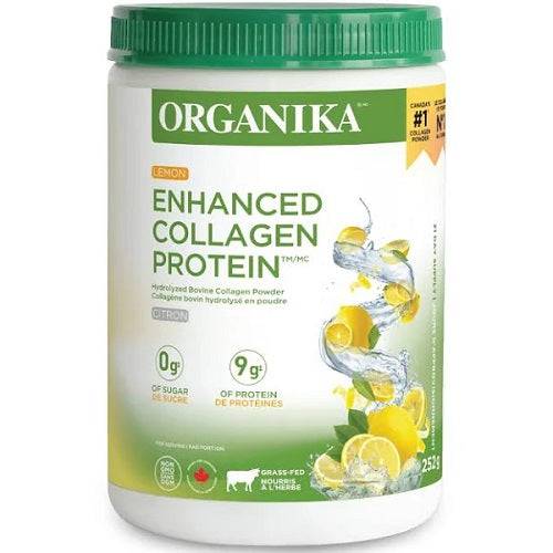 Organika Enhanced Collagen Lemon 252g