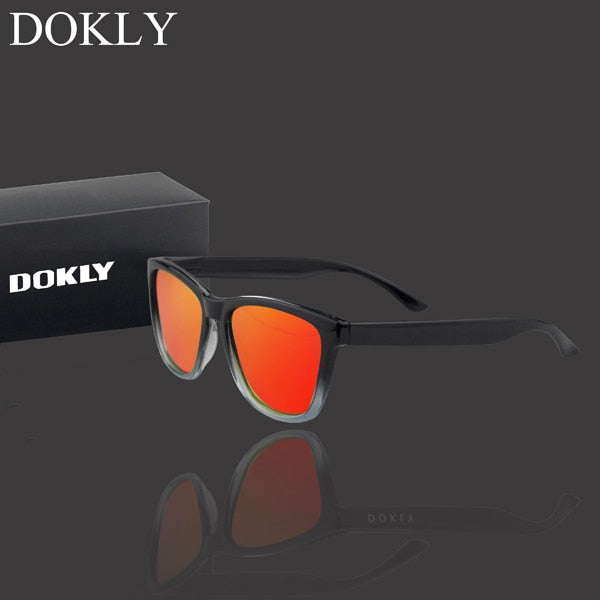 Dokly Brand Real Polarized Sunglasses Unisex Square Dokly02 Sunglasses Dokly dokly18 Polaroized