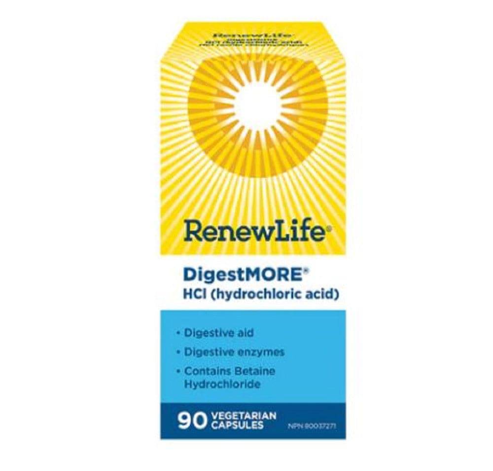 Renew Life DigestMORE HCI 90 veg capsules