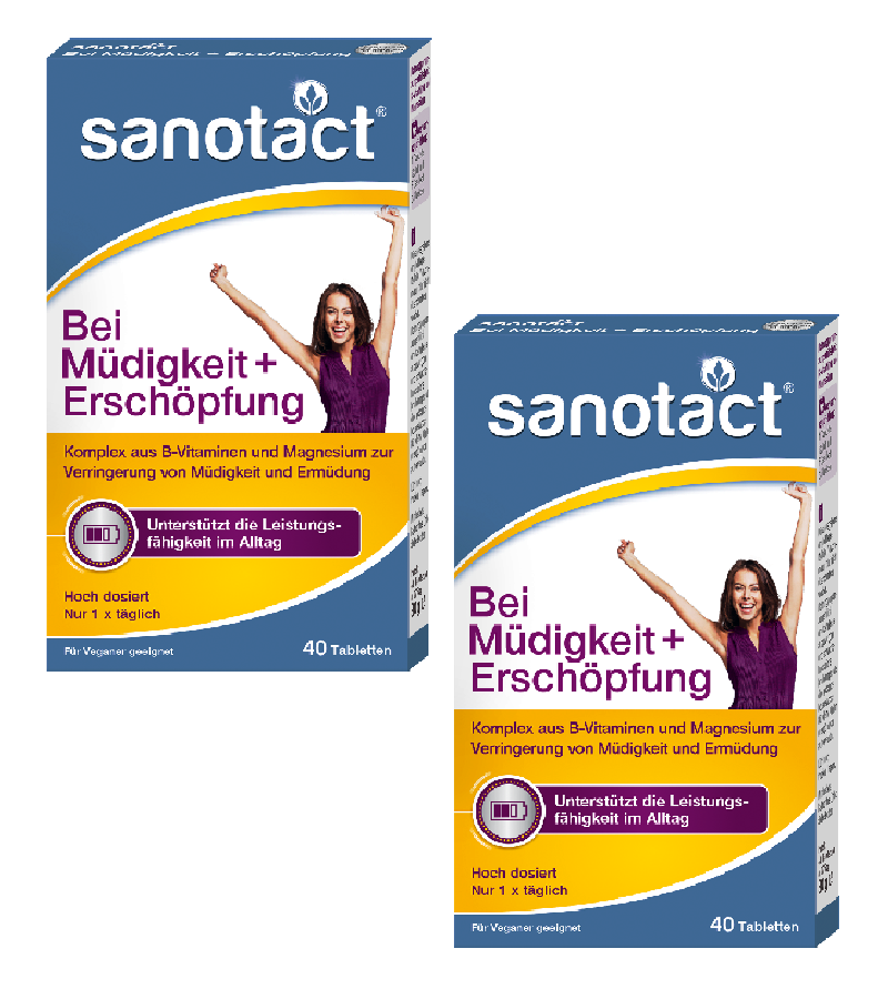 2xPack Sanotact For Anti-Fatigue and Exhaustion Tablets - 80 pieces