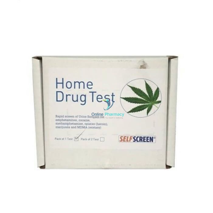 Selfscreen Home Drug Urine Test - 1/2 Pack