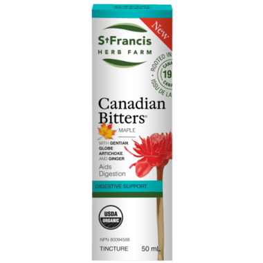 St. Francis Herb Farm Canadian Bitters Maple - Digestion Support 50mL